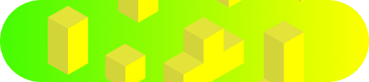 Green Bar with yellow cubes.